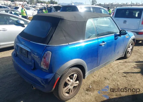 2006 Mini Cooper из США, поврежденный, VIN WMWRF33576TG14873